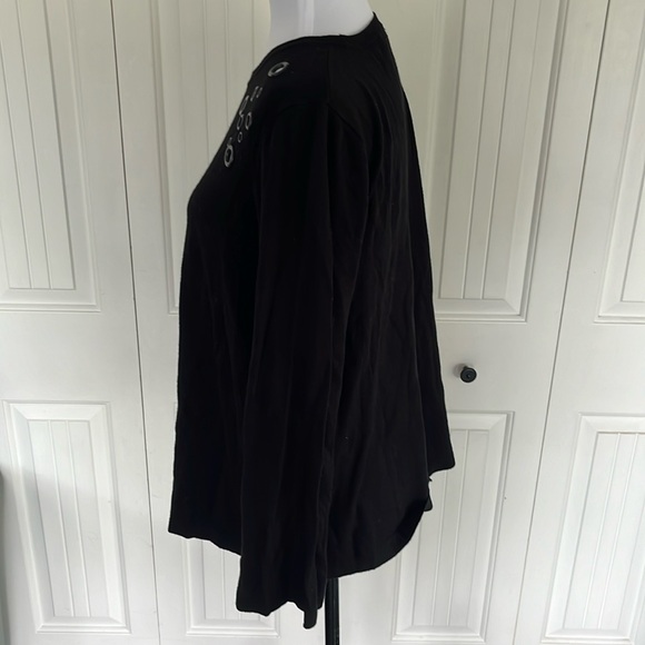 Long Sleeve Crew Neck Top - Picture 3 of 5